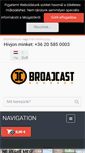 Mobile Screenshot of broadcasthungary.com
